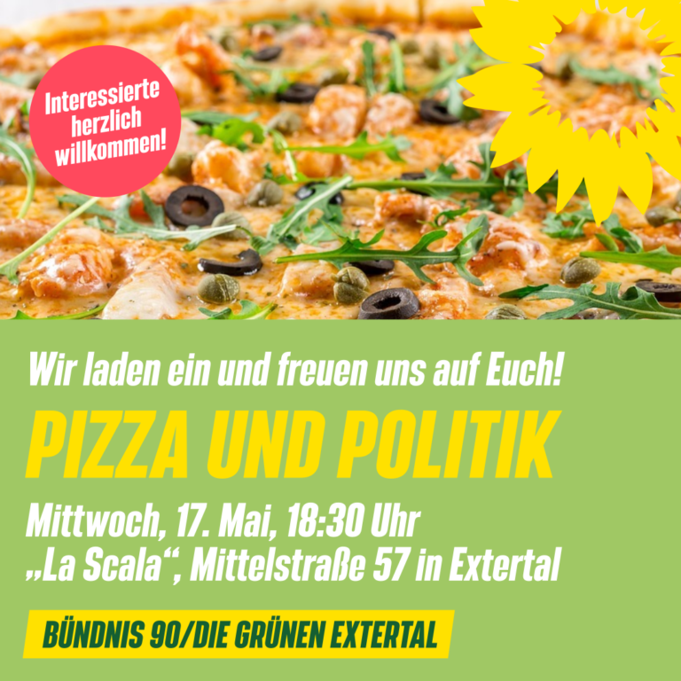 Pizza und Politik