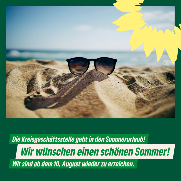 Wir wünschen eine schöne Sommerzeit!
