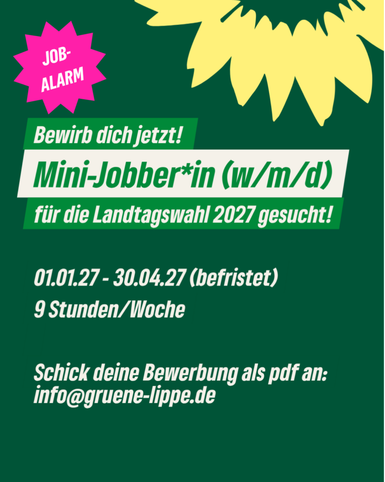 Mini-Jobber*in (m/w/d/*)